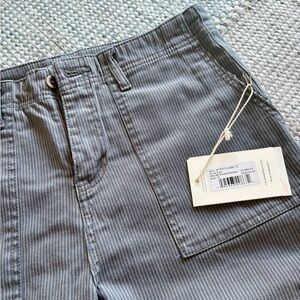 Carve Designs Pewter Striped Pants